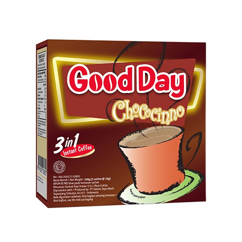 GOOD DAY CHOCOCINNO DUS 5X20GR