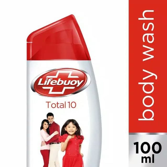 Lifebuoy Sabun Cair Total 10 Botol 100 ML