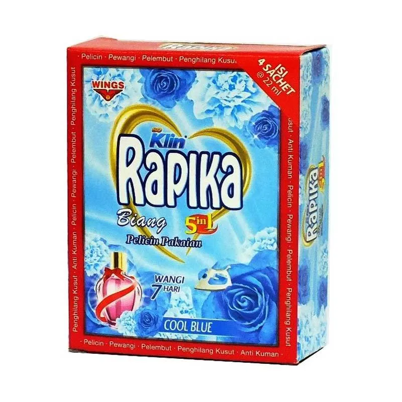 RAPIKA BIANG BIRU DUS ISI 4 X 22 ML