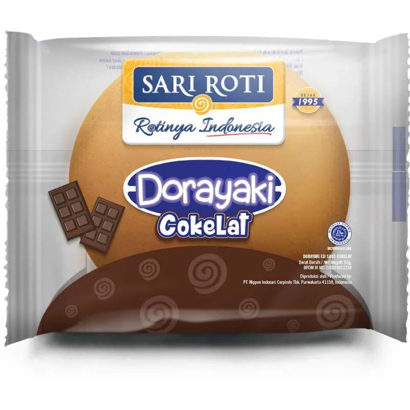 Roti Dorayaki Cokelat