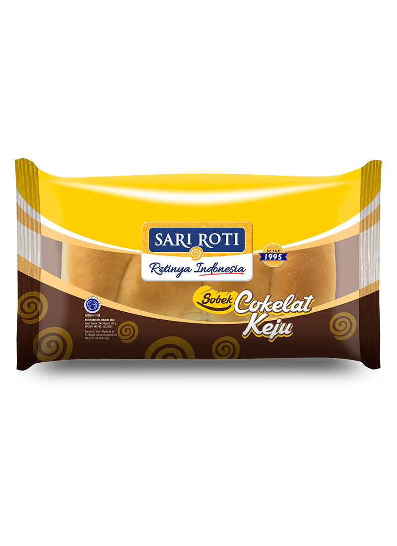 Roti Sobek Cokelat Keju