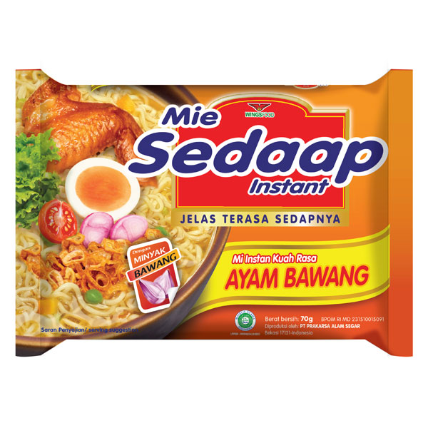 SEDAAP MIE AYAM BAWANG TELUR 73G