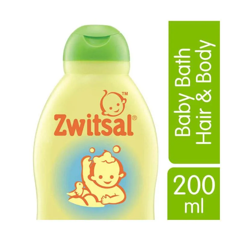 Zwitsal Baby Natural Hair n Body Kemasan Botol 200ML